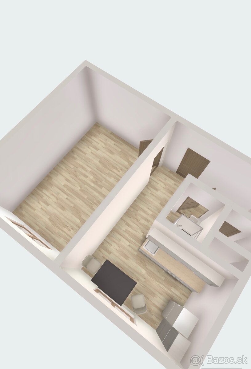 Prenájom útulného 1-izbového bytu v širšom centre Malaciek - 8