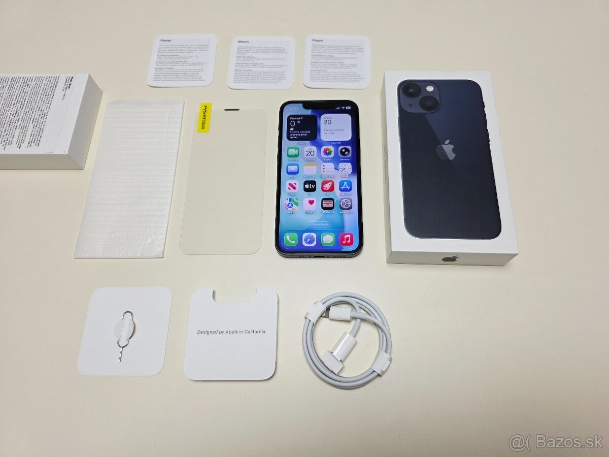 APPLE IPHONE 13 mini 128gb,ZDRAVIE BATERKY 100% - 8