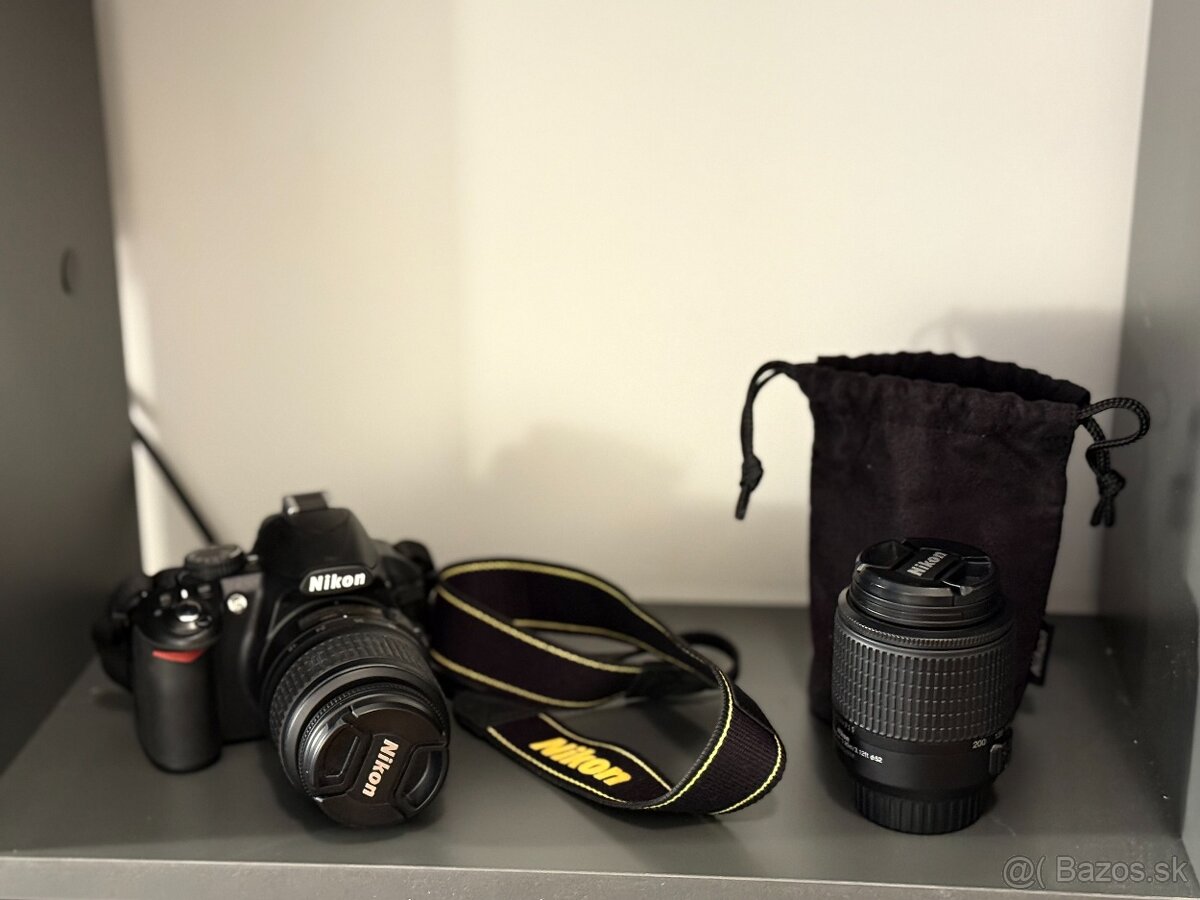 Nikon d3100 + objektív, taška, nabíjačka - 8