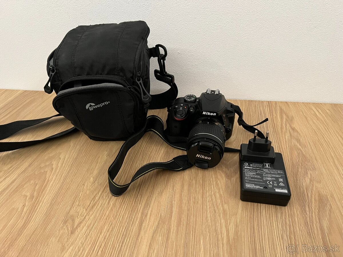 Predám zrkadlovku Nikon D3400 - 8