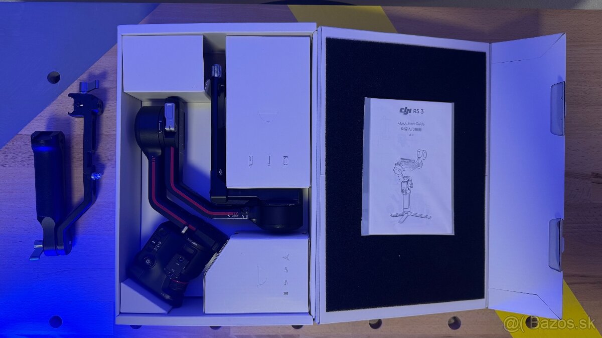 DJI RS 3 + prídavná rukoväť - 8