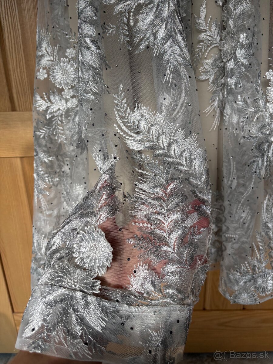 Spoločenské / svadobné šaty 42 - 8