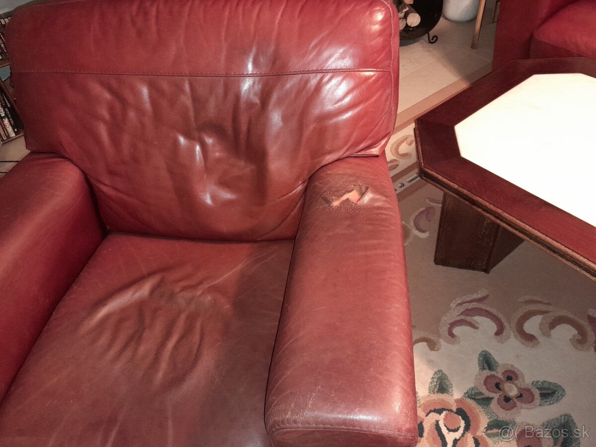 kožená sedačka - 8