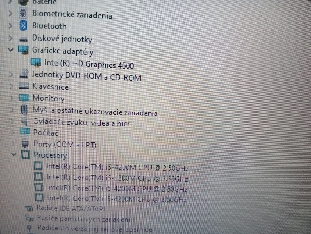 ntb HP probook 640 g1 / Intel core i5 / 8gb ram/ 256gb ssd - 8