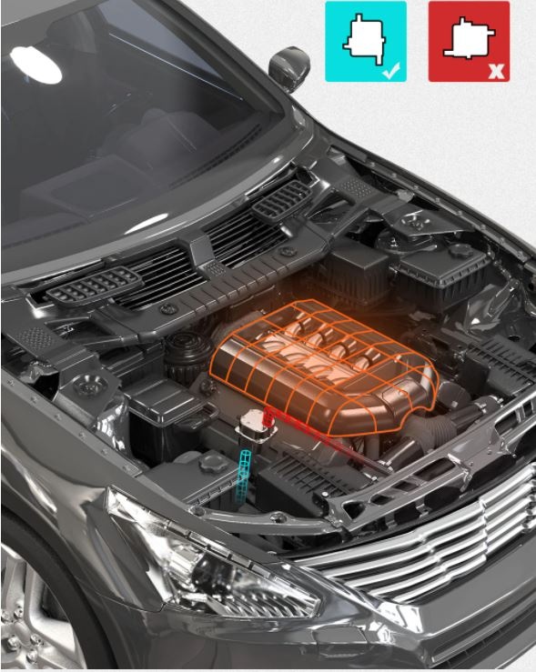 Elektrický ohrev motora 2000W 230V - 8