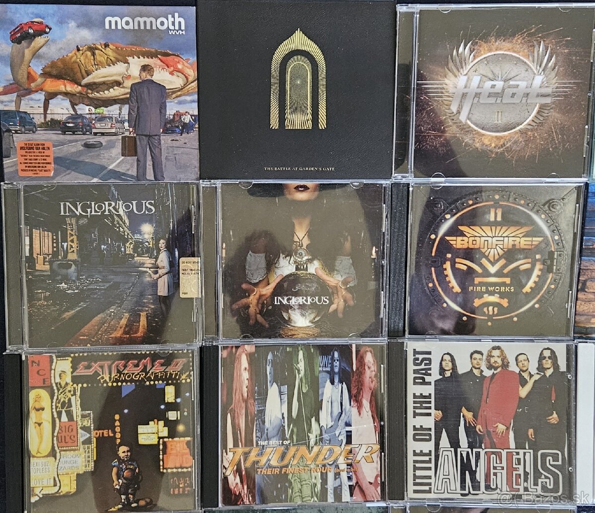 CD predaj: zahr. hard'n'heavy, prog, rock... - 8