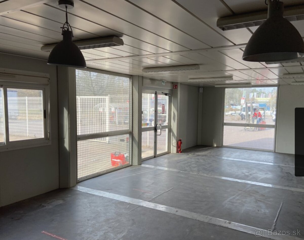 Priestranná modulárna predajňa / kancelária z kontajnerov - 8