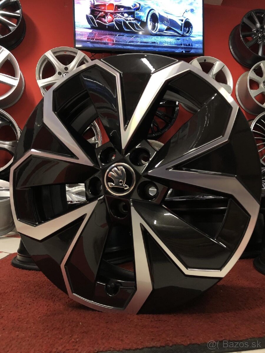 Hliníkové disky Škoda Scala, Fabia 5x100 r16 - 8