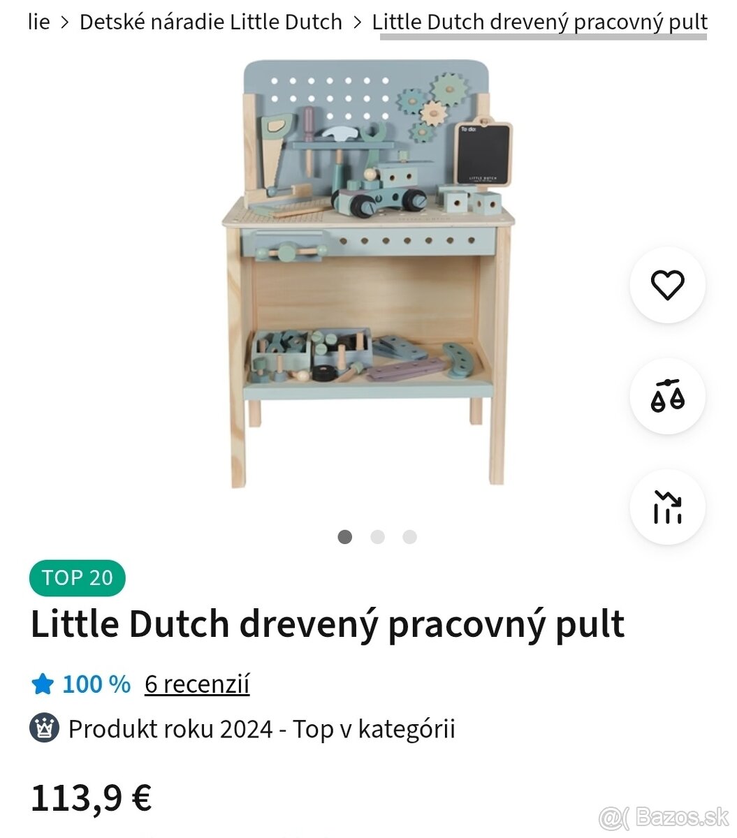 Little Dutch pracovný stolík - 8