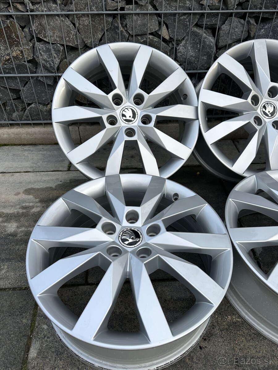 5x112 crystal octavia 3 top hliníkové disky - 8