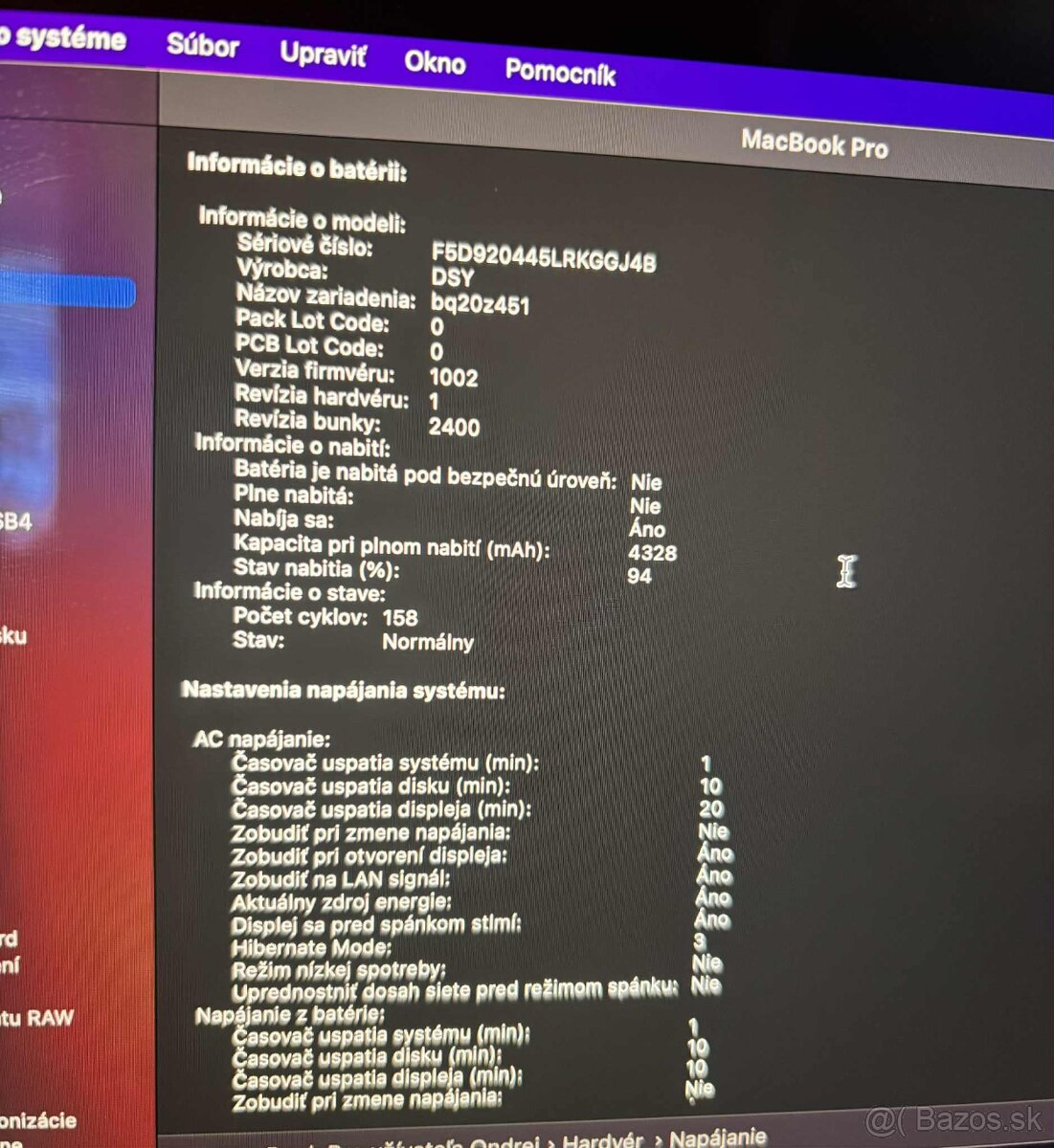 Predám MacBook Pro 13" Retina - 8