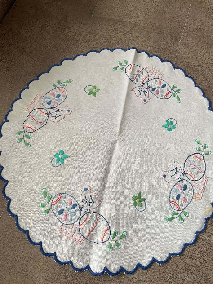 Veľkonočný okrúhly obrus - 8