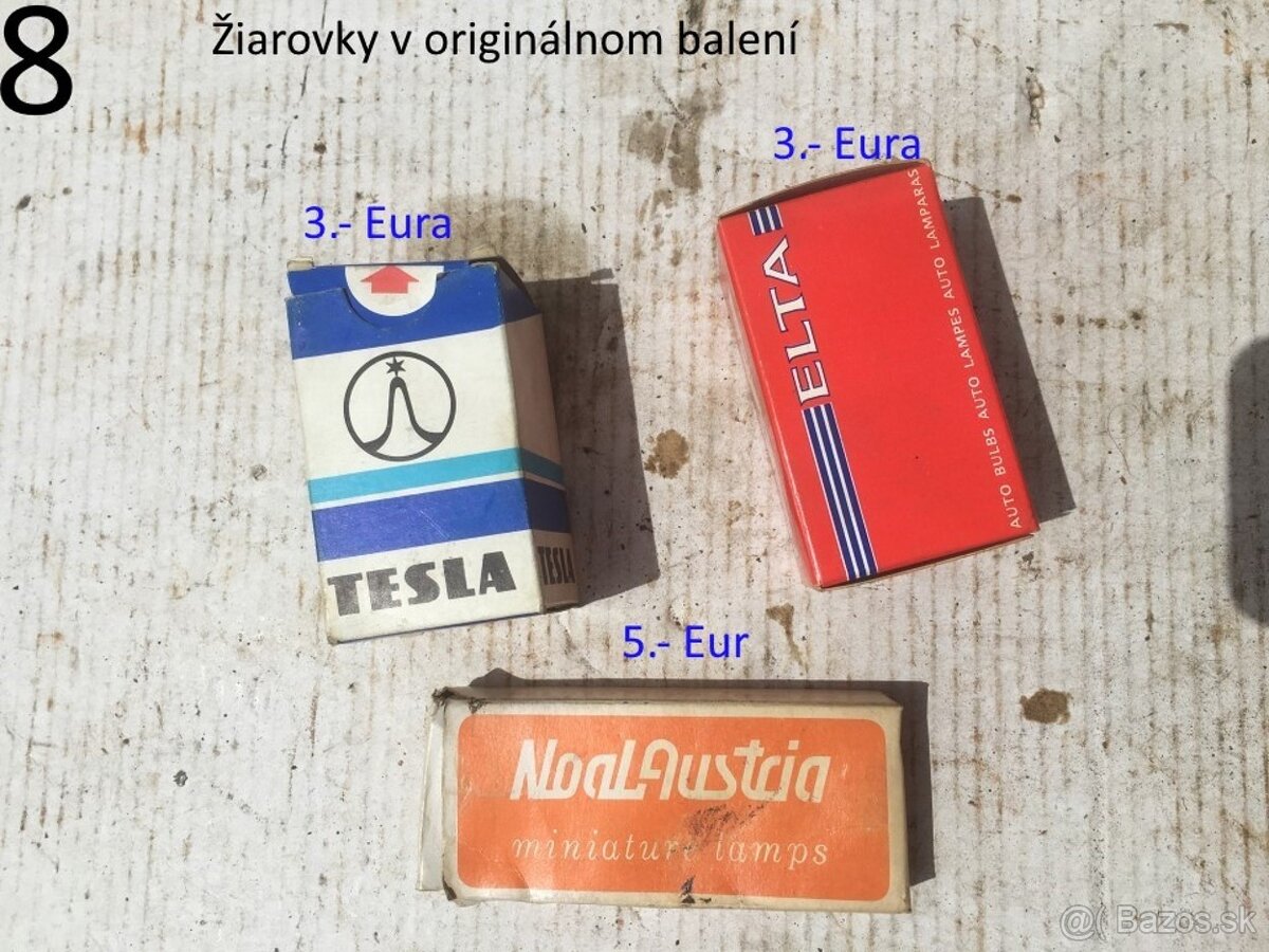 ČSSR autosúčiastky v originálnom balení - 8