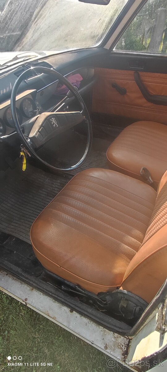 Predám Peugeot 204 1.1 benzin r.v.:1973 - 8