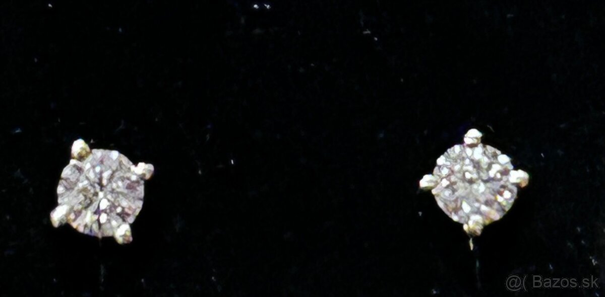 Diamantové náušnice 0,52ct - 8