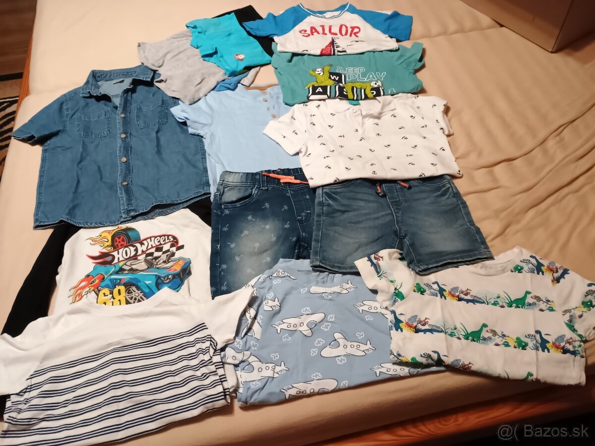 Balík chlapčenské oblečenie 98,104,110,116 - 8