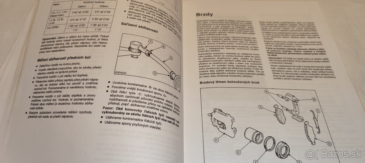 Ford FIESTA 1 + 2 - příručka na opravy a údržbu manuál - 8