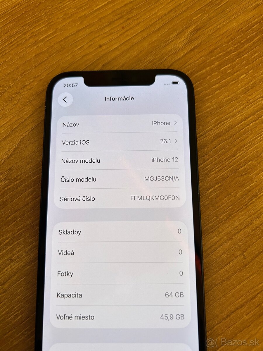 Iphone 12 64GB Black - 8