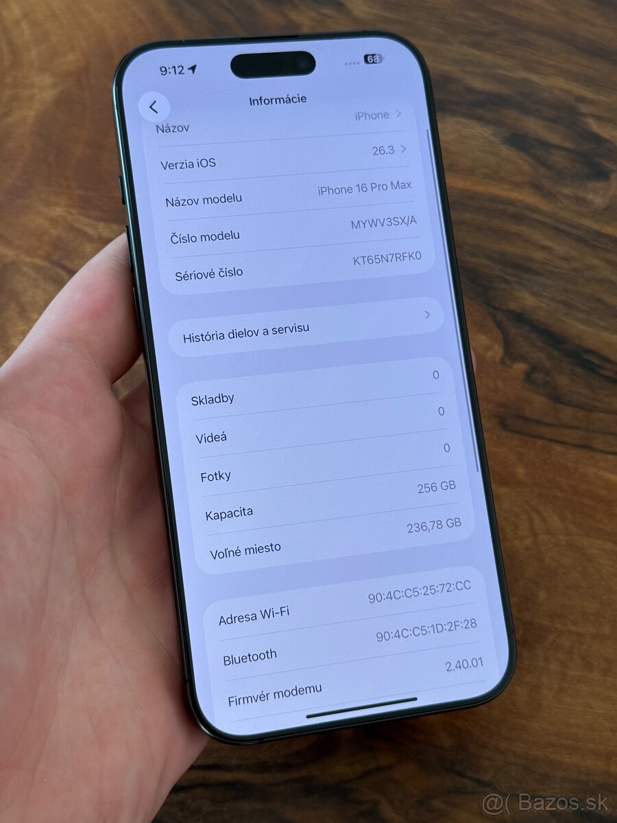 iPhone 16 Pro Max 256gb 100% bateria - 8
