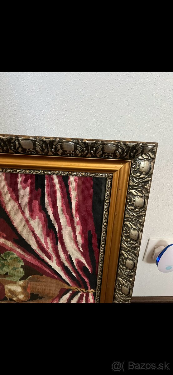 Gobelinové obrazy a rám - 8