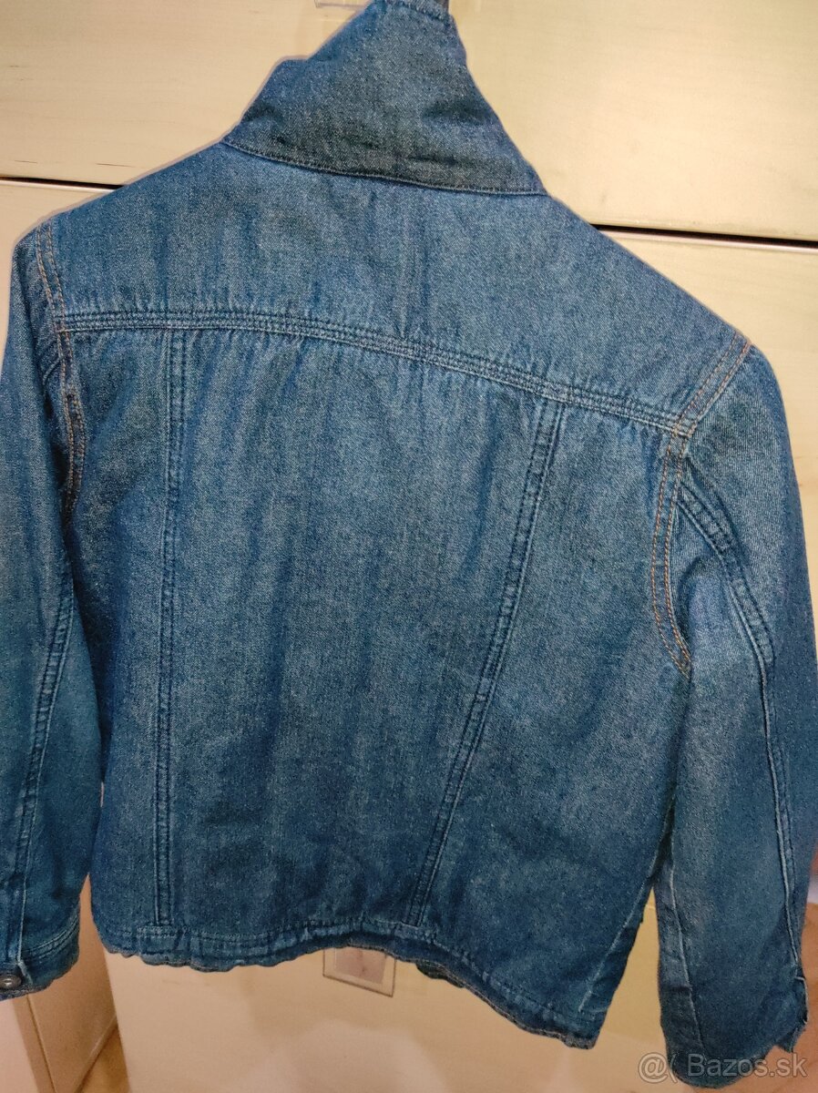 Riflova zateplená bunda 140 - 8