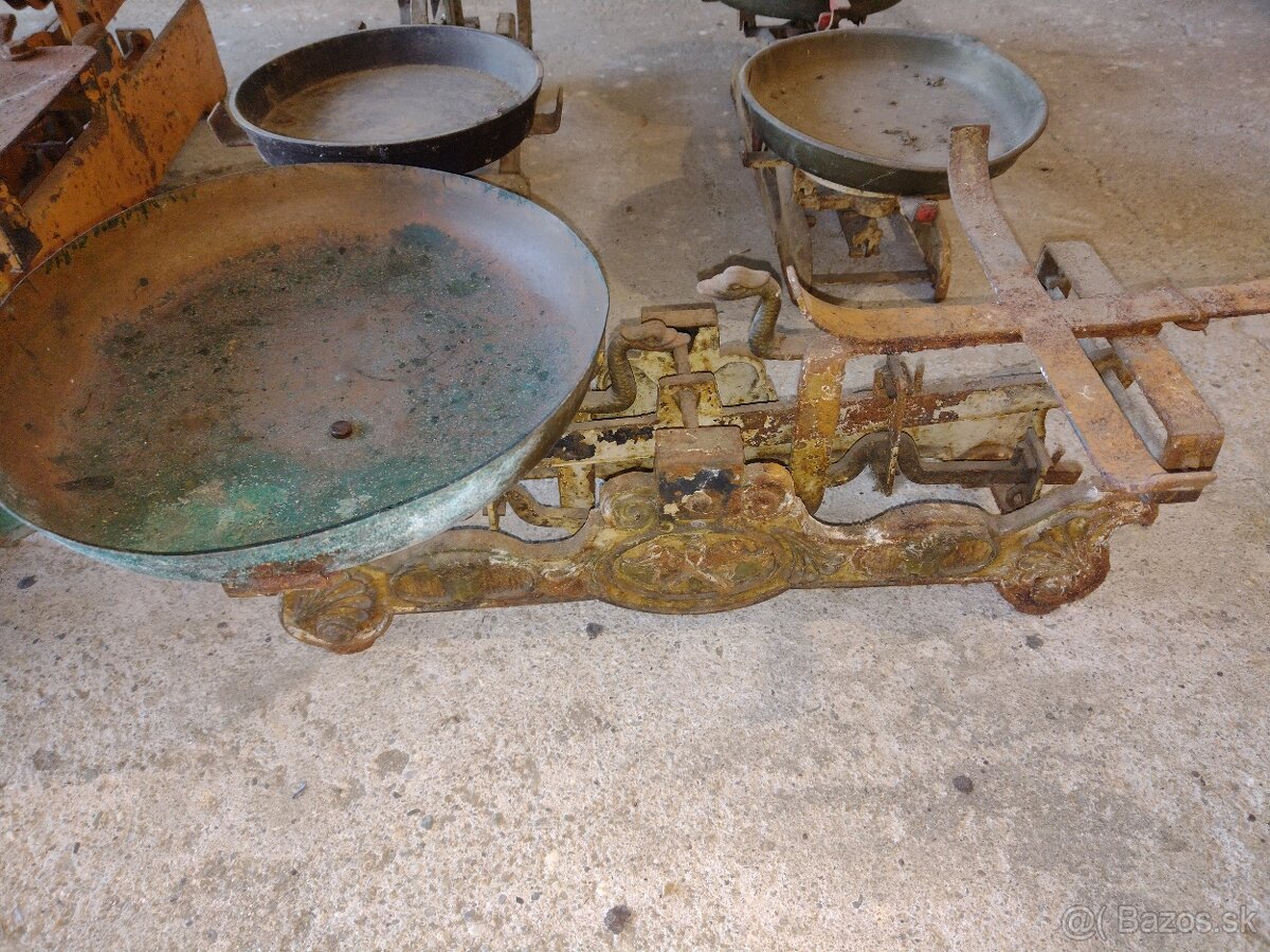 Staré retro váhy - 8