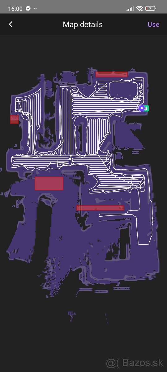 Roboticky vysavac 360 S6 laserovy LIDAR s mopom - 8