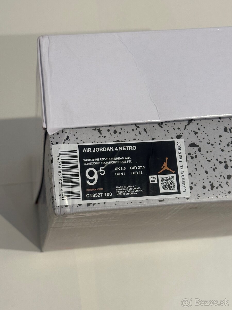 Nike Air Jordan 4 | White Oreos - 8