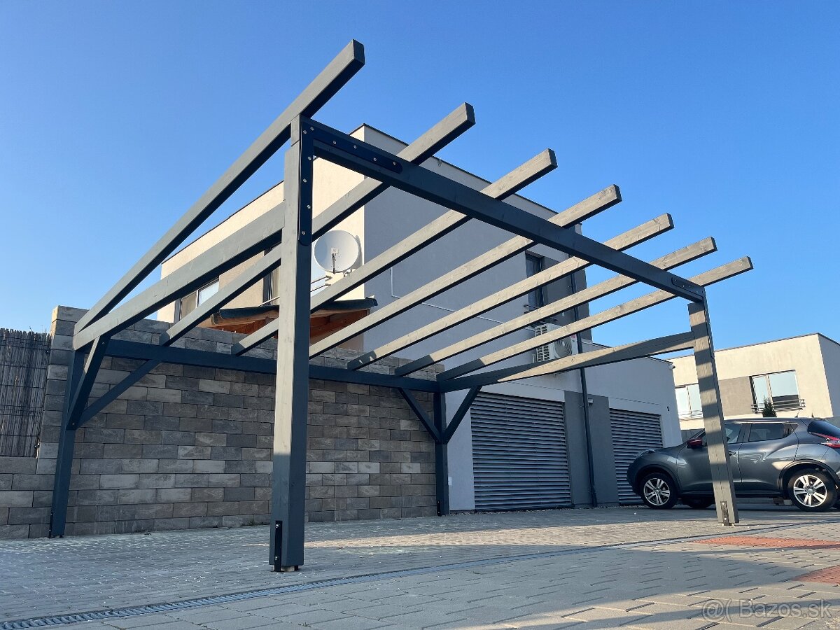 Drevovýroba- prístrešky, altánky a pergoly - 8