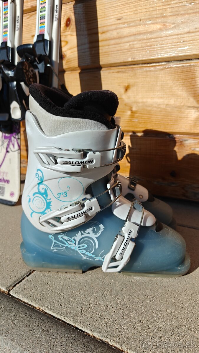 LYŽE DYNAMIC LIGHT ELVE 110CM + SALOMON T3 22CM - 8