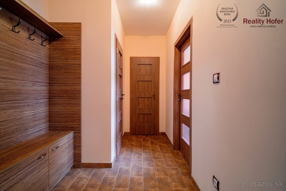 Zariadený 2 izbový byt, terasa, parking, N.Šebastová, Prešov - 8