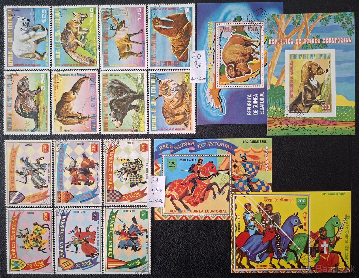 Postove znamky Mix 7 (66poloziek) - 8