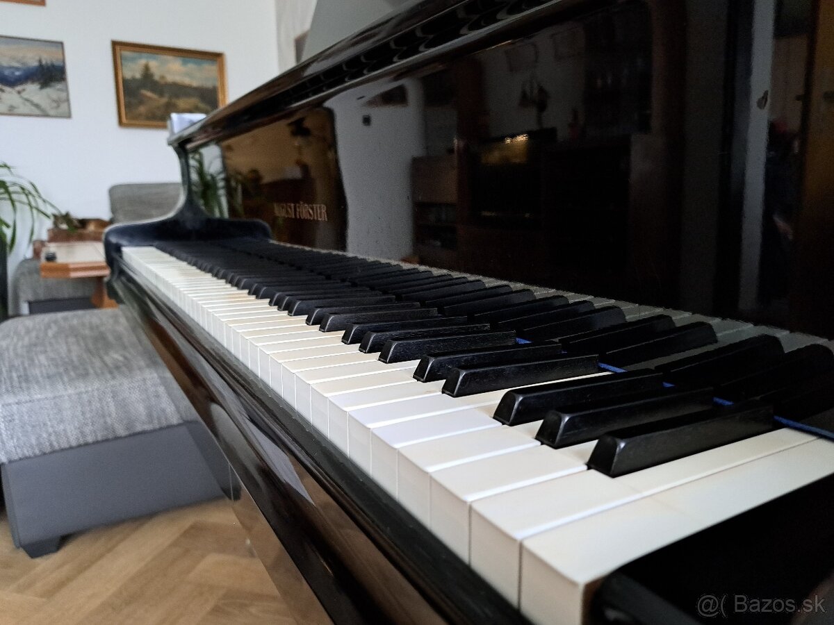 Klavír - křídlo August Förster - 8