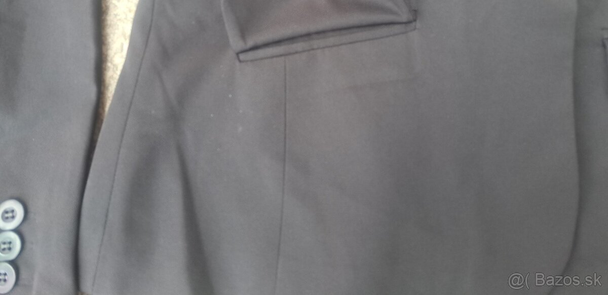 Dámske čierne sako, blejzer - 8