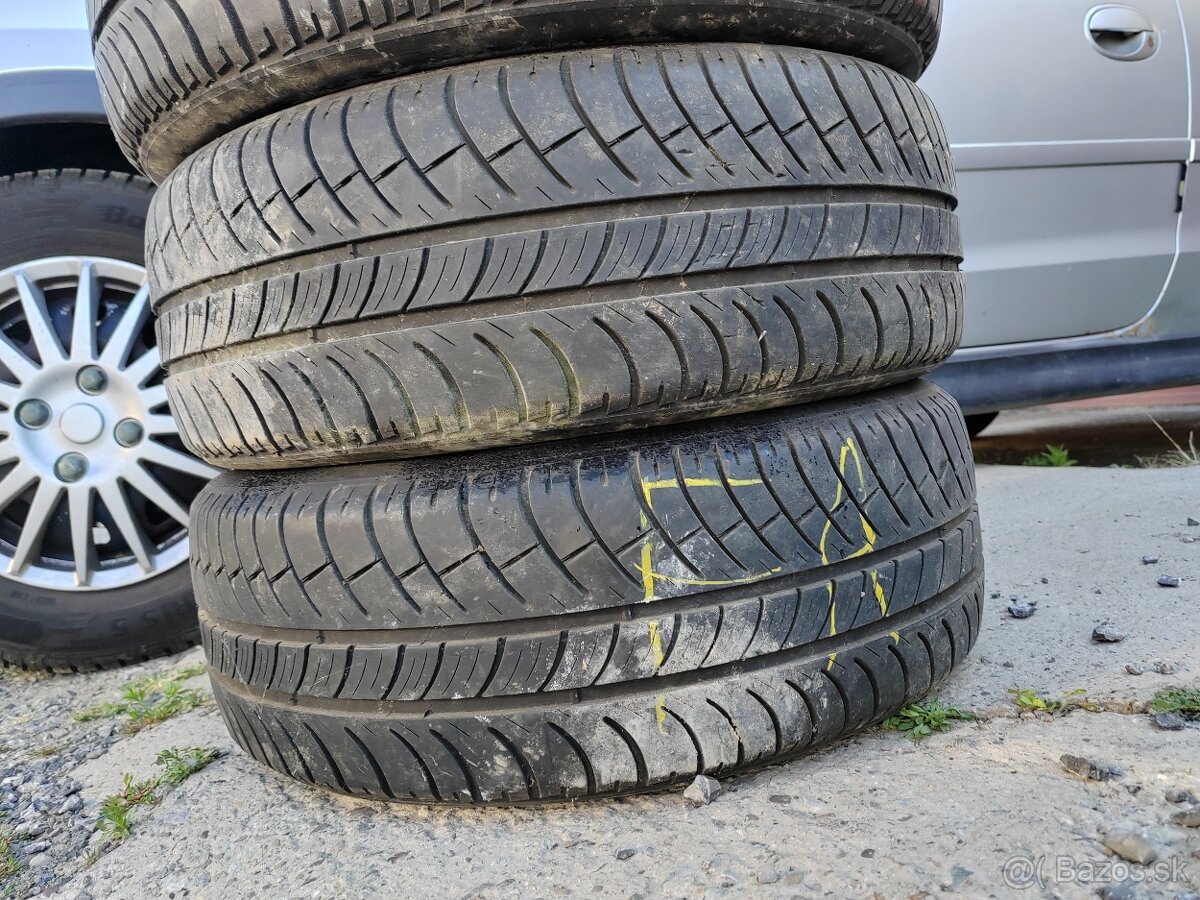 Plechové disky 4x108r15 s celoročnými pneumatikami - 8