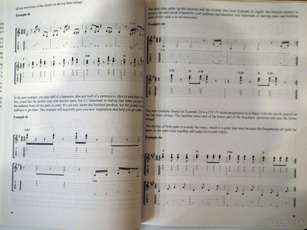 Knihy pre spevakov, gitaristov,ako tvorit aranžmány - 8