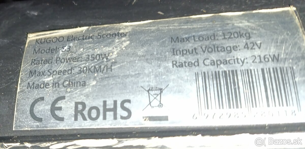Elektrická kolobežka KUGOO - 8