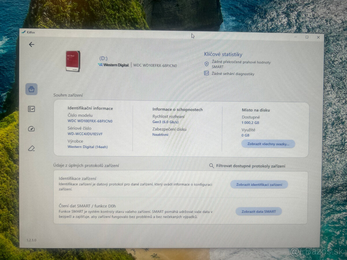HDD NAS - WD RED 1TB - 8