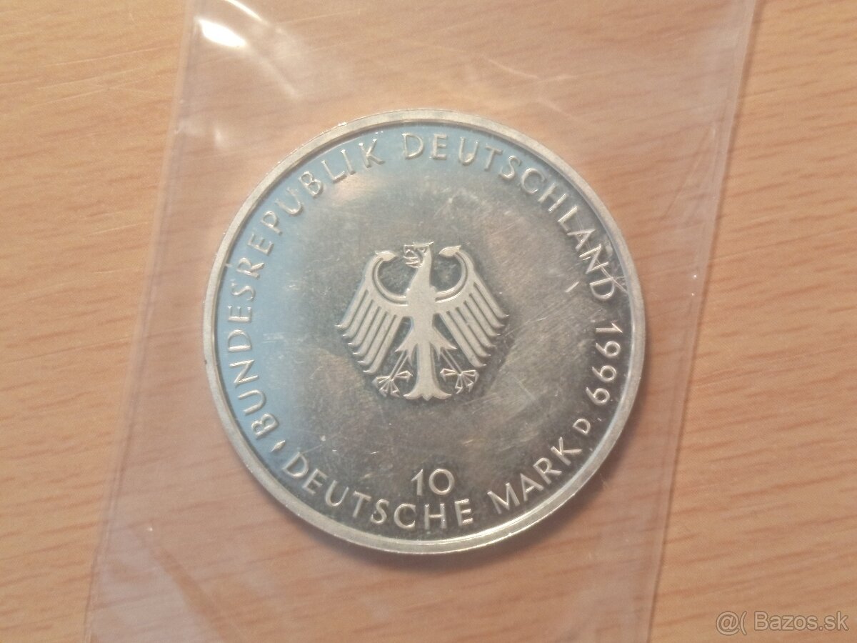 Nemecké marky UNC/PROOF– Investičné striebro - 8