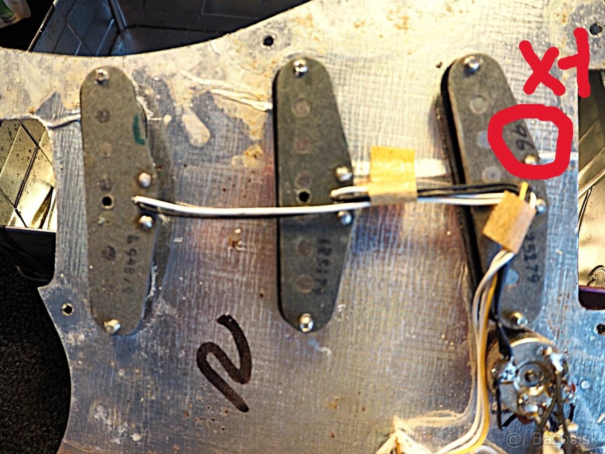 Fender Stratocaster hardtail ,USA 1979 s kufrom - 8