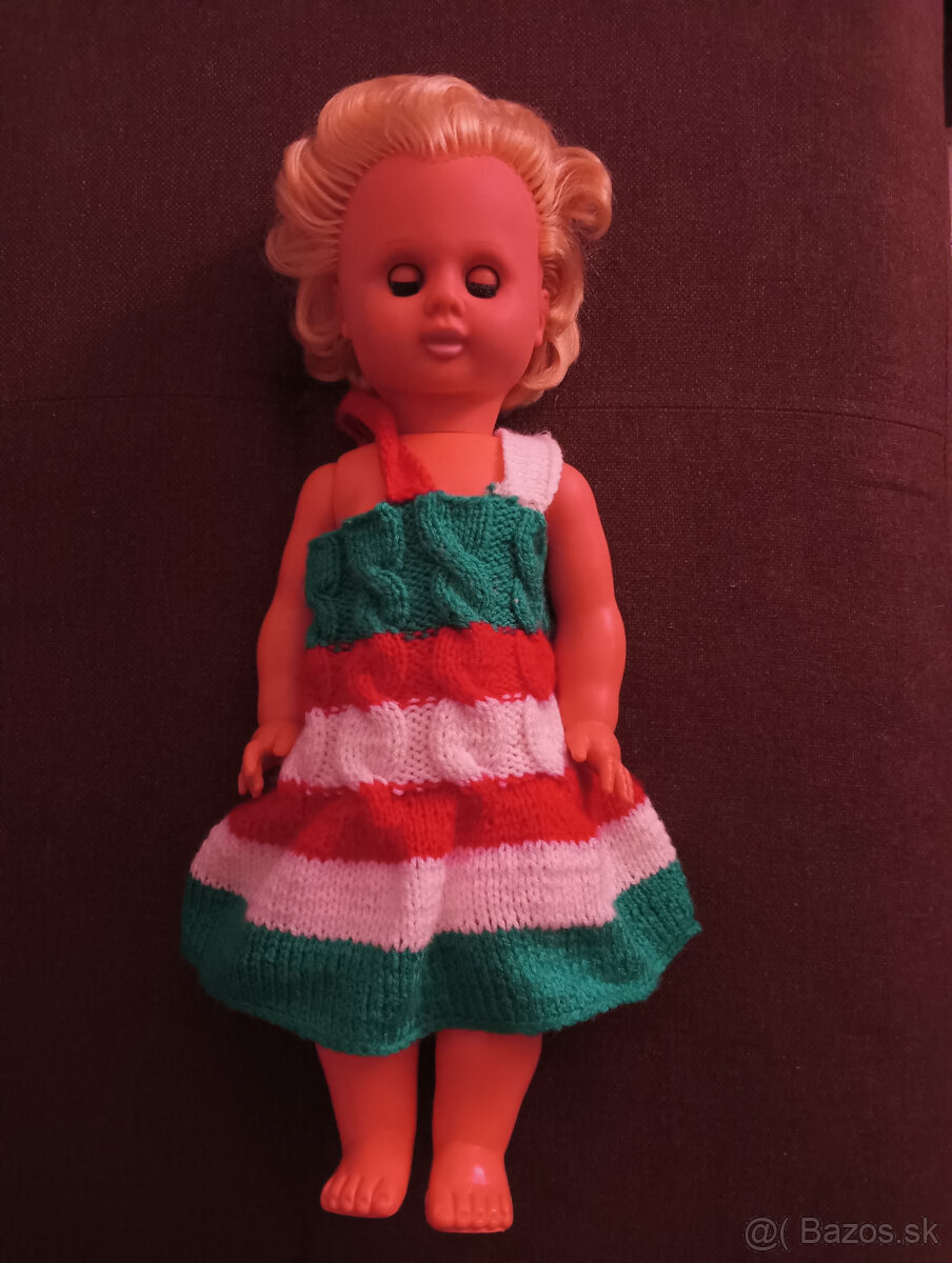 RETRO STARÉ HRAČKY - 2x PES, 6x PANENKA, ATD. - 8