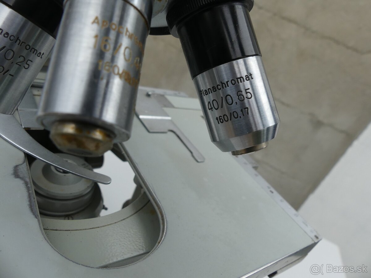 Mikroskop Carl Zeiss Jena Amplival s osvetlením - 8