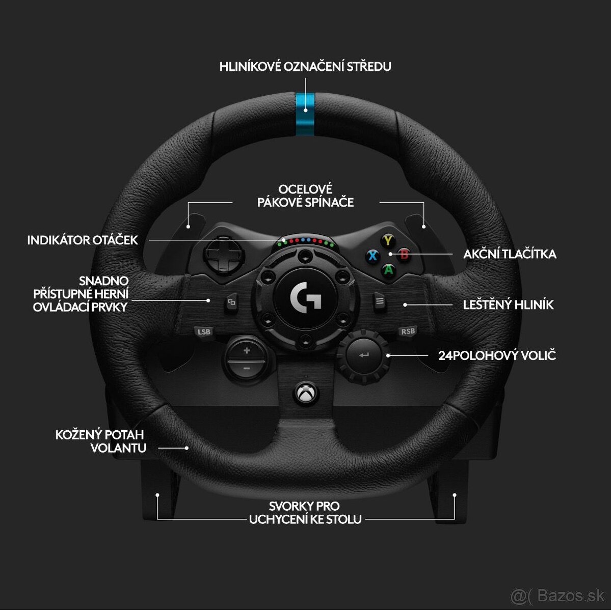 Logitech G923 TRUEFORCE som Racing Whel - 8