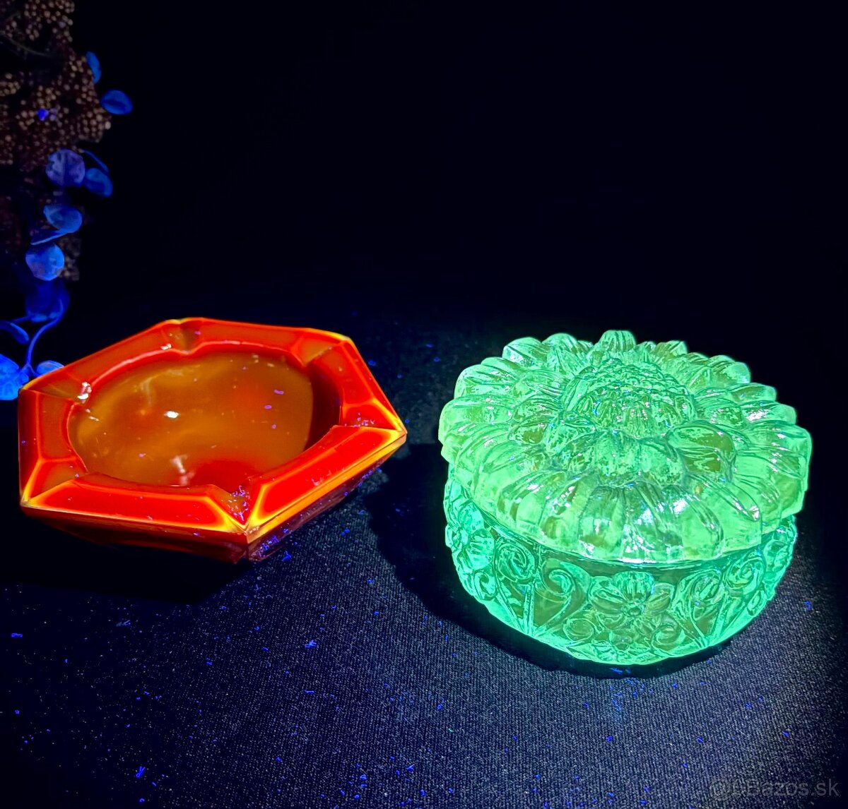 Popolník kadmiove a doza manganove sklo - 8