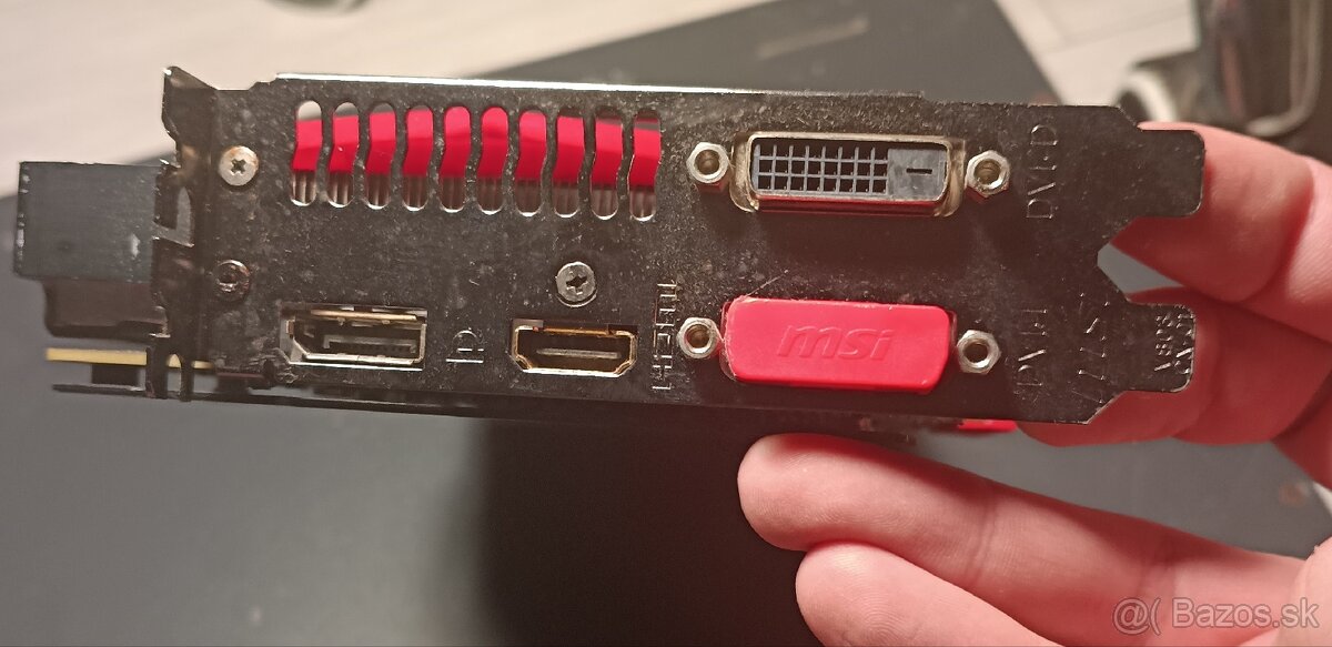 MSI AMD R9 380 4GB Grafická karta GPU - 8