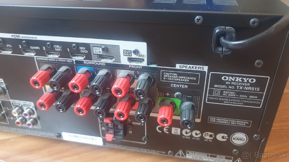 Receiver Onkyo TX NR515 - 8