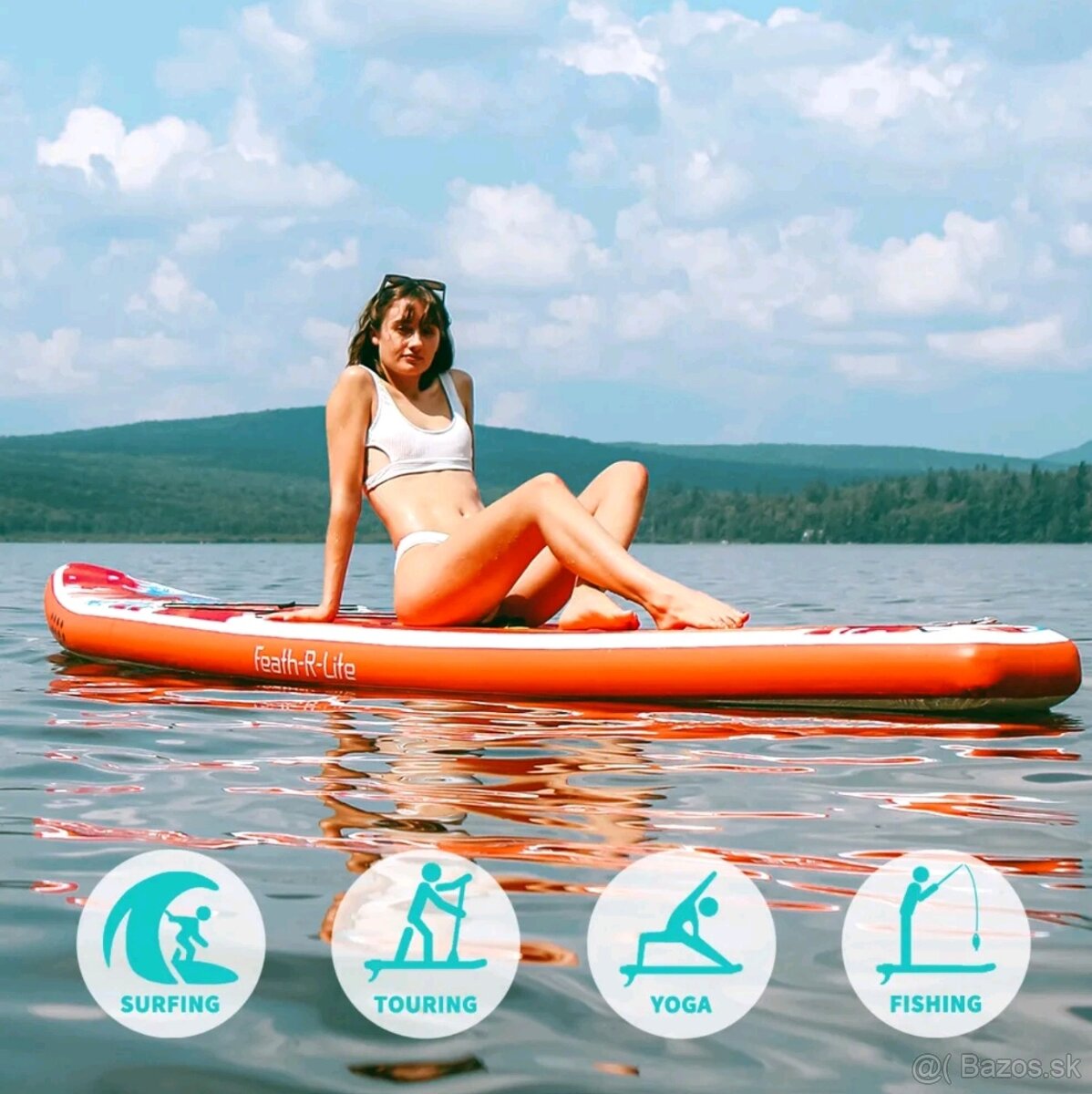 Nový 350 cm paddleboard Feath-R-Lite - 8