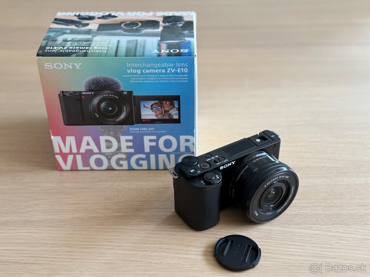 Sony Alpha ZV-E10 s objektívom + Sony E PZ 16-50mm - 8