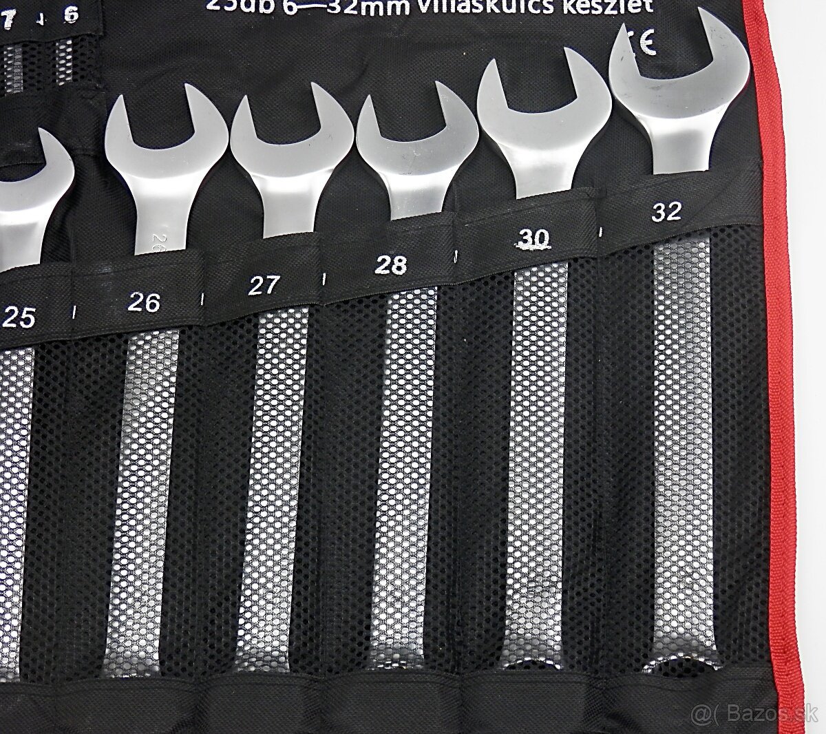 Očko vidlicové kľúče 25 kusov - 8