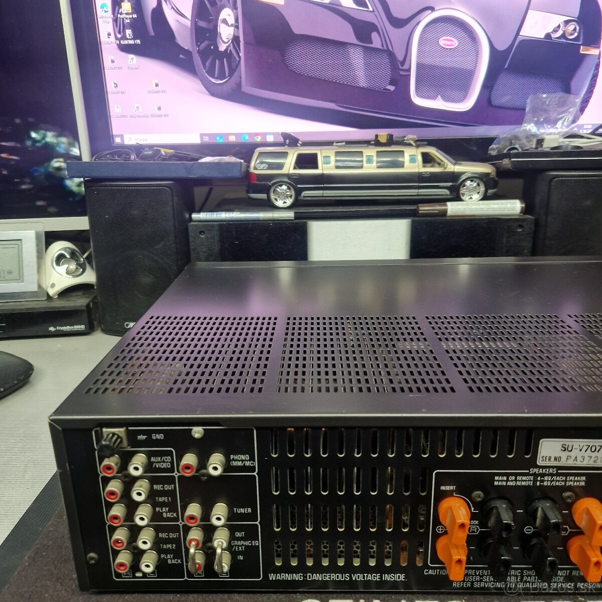 TECHNICS SU-V707...integrovaný stereo zosilovač... - 8